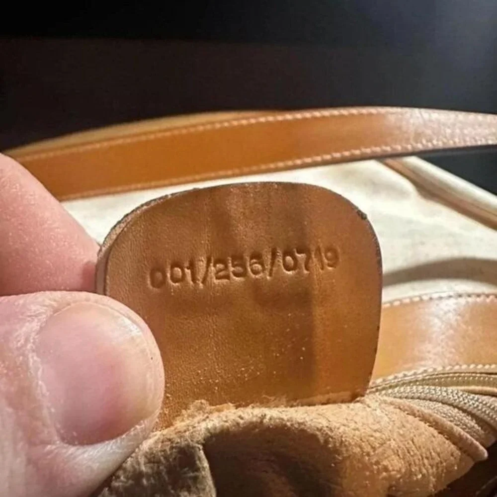 GUCCI GG Supreme Hobo Bag Large Brown Beige‎ Canvas Leather Shoulder Purse